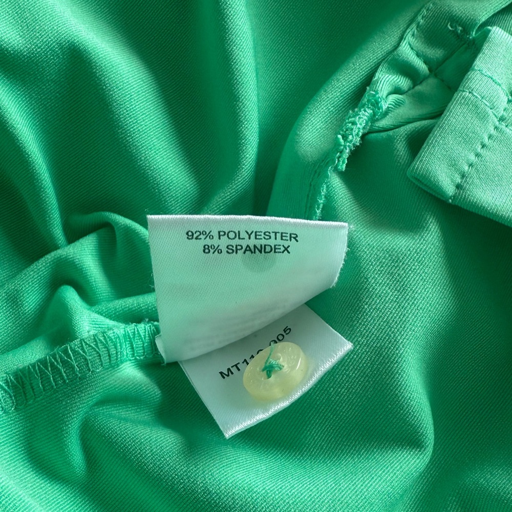 Masters Tech Mint Green Polo Shirt - Medium - Picture 2 of 5
